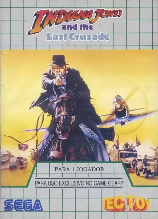 BRA - Brazilian Gamegear Games - Indiana Jones and the Last Crusade