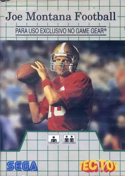 BRA - Jeux Gamegear Brésiliens - Joe Montana Football