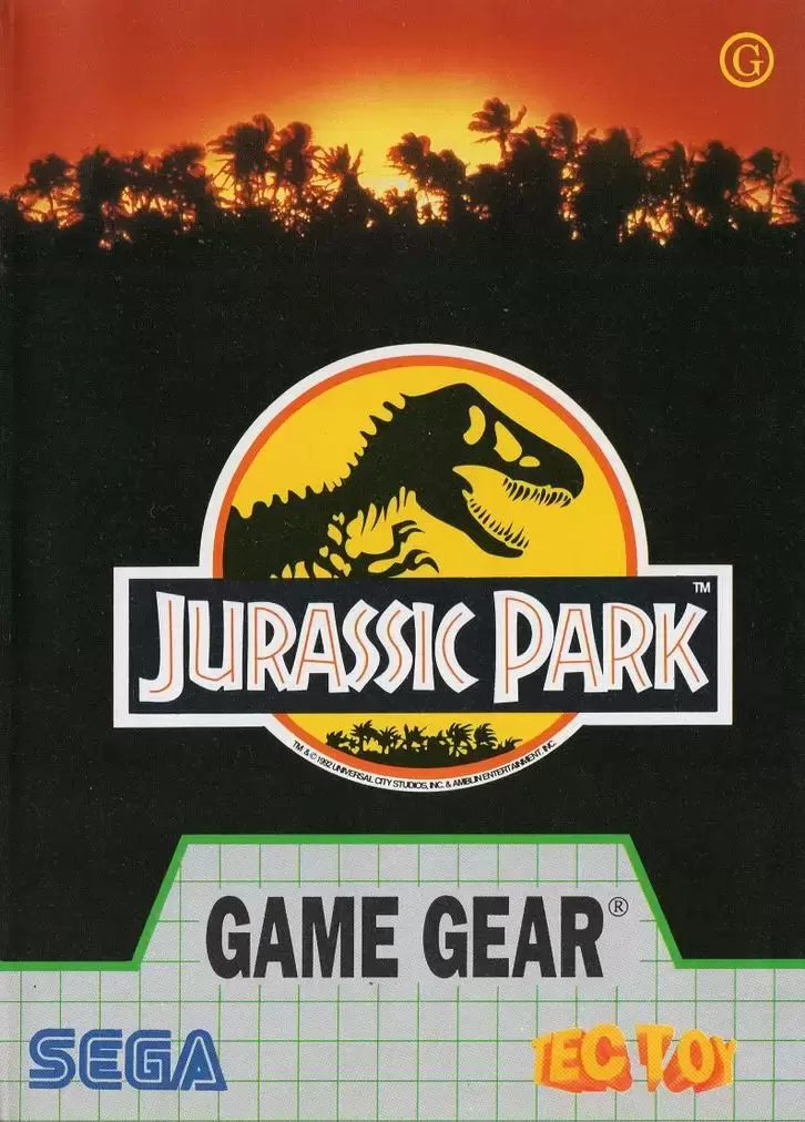 BRA - Jeux Gamegear Brésiliens - Jurassic Park