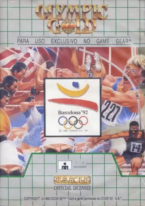 BRA - Jeux Gamegear Brésiliens - Olympic Gold