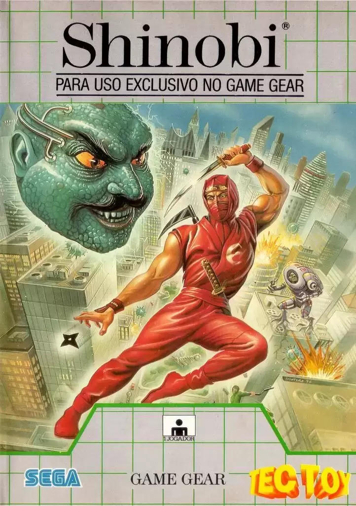 BRA - Jeux Gamegear Brésiliens - Shinobi