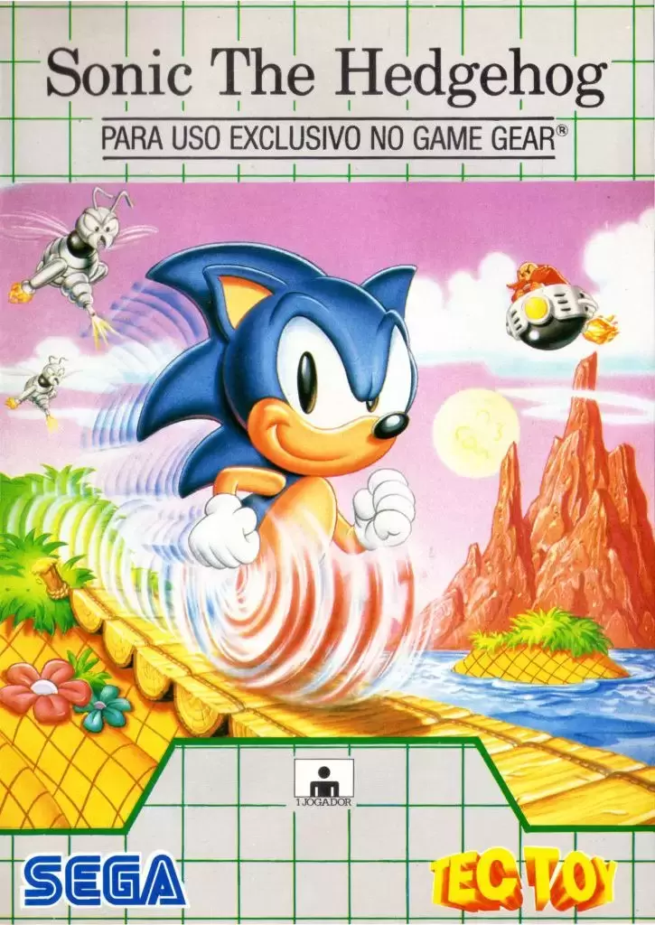 BRA - Jeux Gamegear Brésiliens - Sonic the Hedgehog