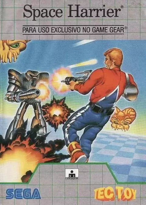 BRA - Brazilian Gamegear Games - Space Harrier