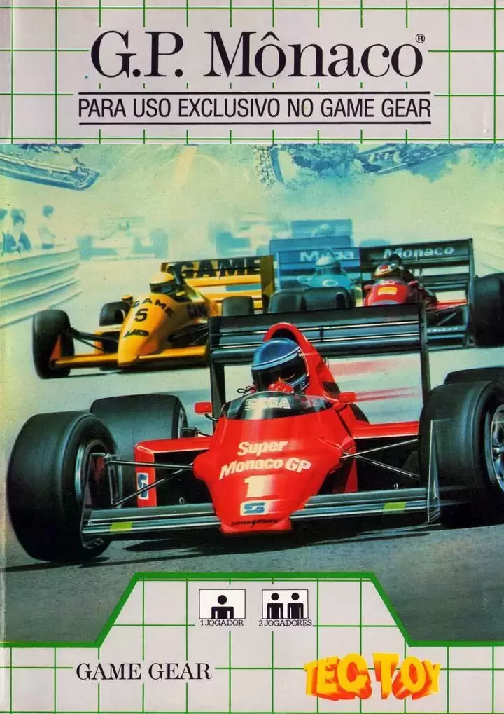 BRA - Brazilian Gamegear Games - Super Monaco GP