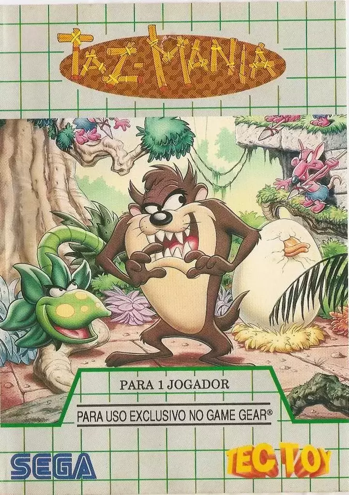 BRA - Brazilian Gamegear Games - Taz-Mania