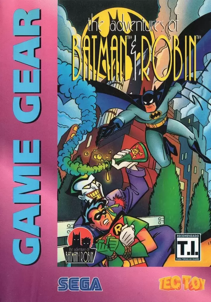 BRA - Brazilian Gamegear Games - The Adventures of Batman & Robin