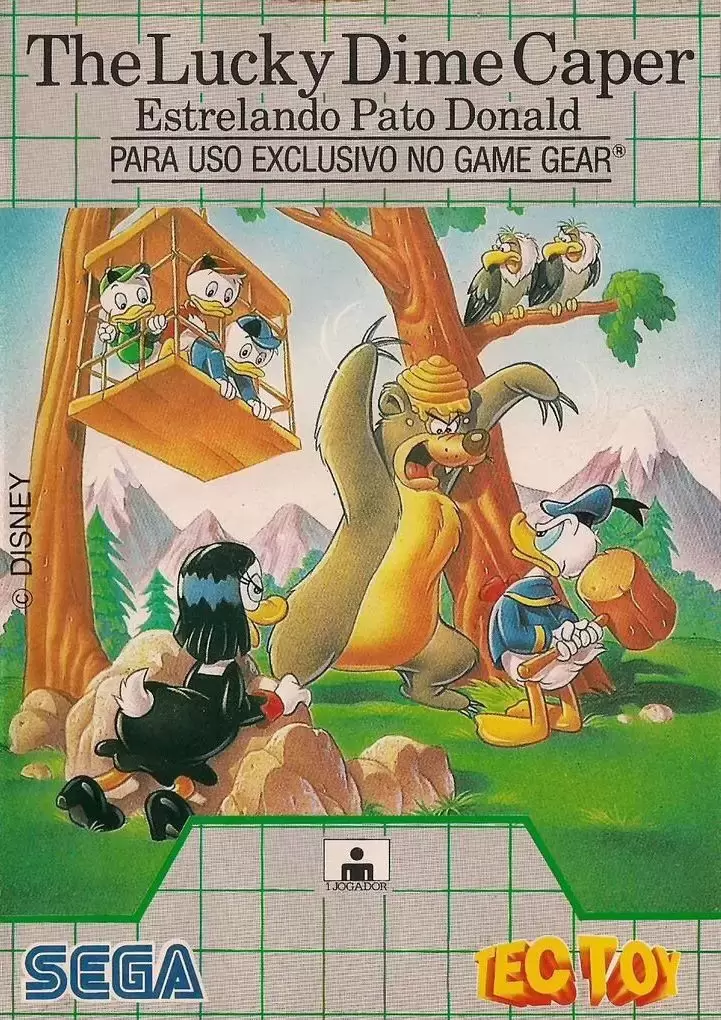 BRA - Brazilian Gamegear Games - The Lucky Dime Caper Starring Donald Duck