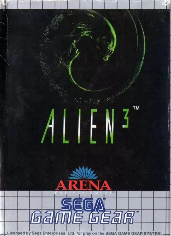 EUR - Jeux Gamegear Européens - Alien 3