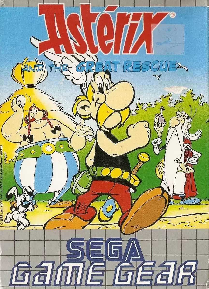 EUR - European Gamegear Games - Asterix And The Great Rescue