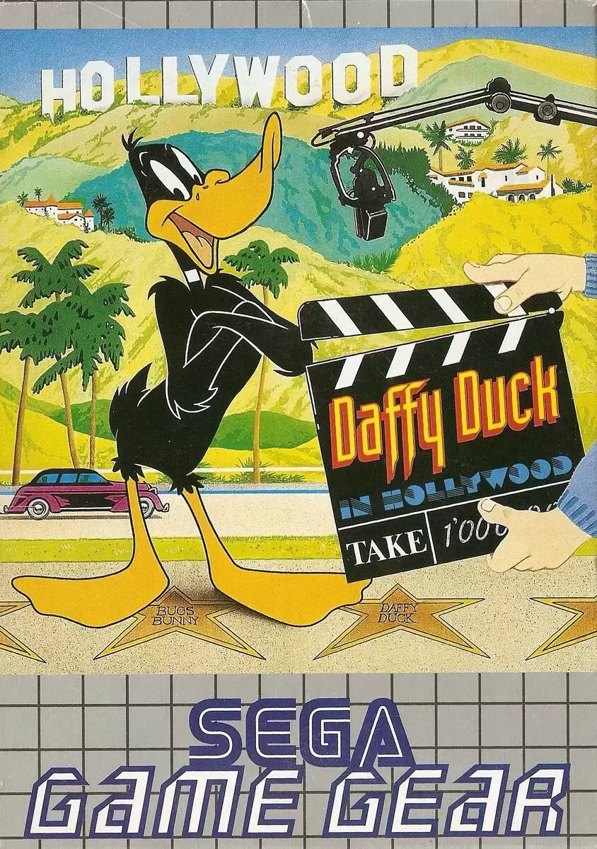 EUR - European Gamegear Games - Daffy Duck in Hollywood