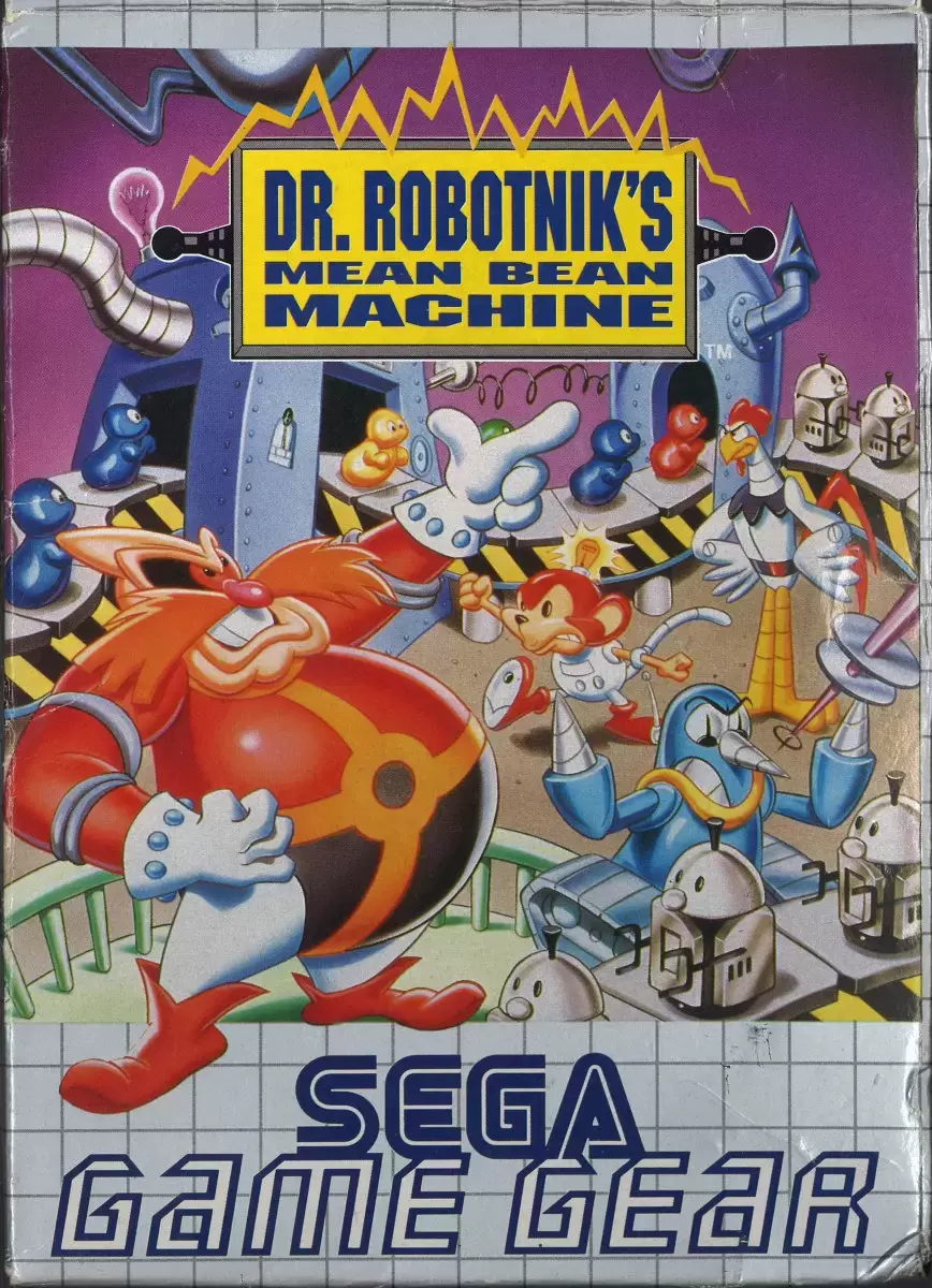 EUR - European Gamegear Games - Dr. Robotnik\'s Mean Bean Machine