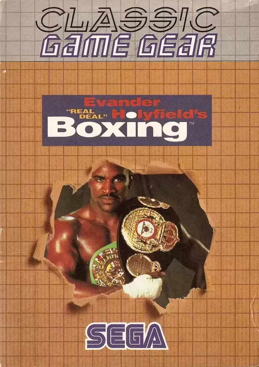 EUR - Jeux Gamegear Européens - Evander Holyfield\'s \