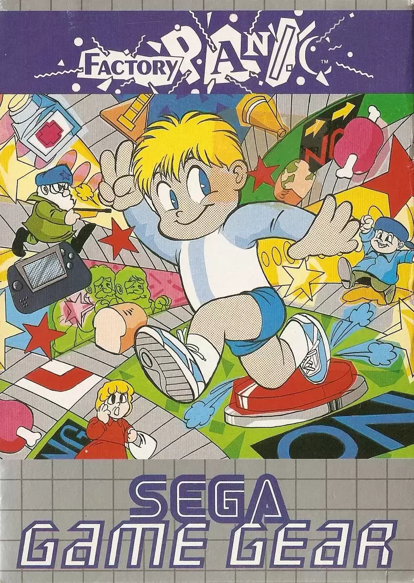 EUR - European Gamegear Games - Factory Panic