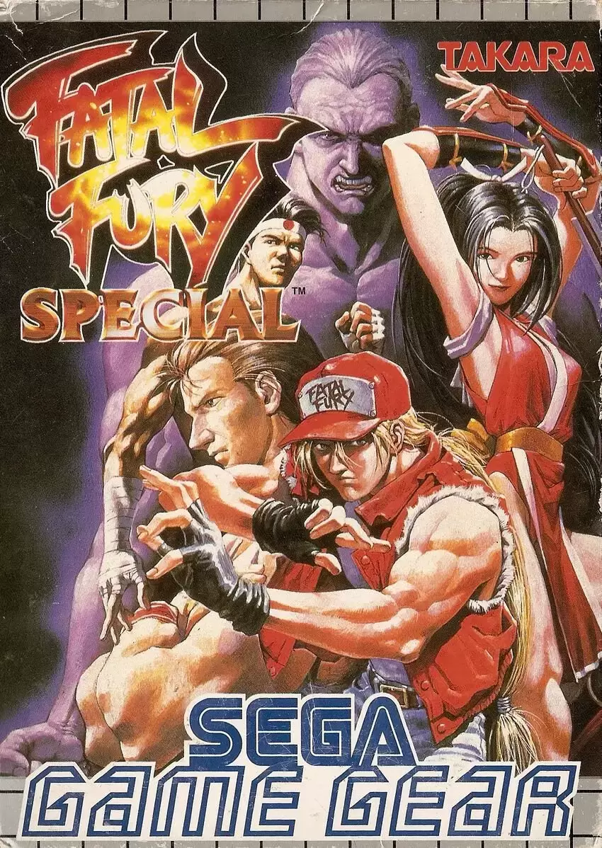 EUR - European Gamegear Games - Fatal Fury Special