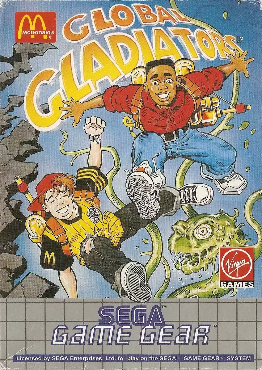 EUR - European Gamegear Games - Mick & Mack: Global Gladiators