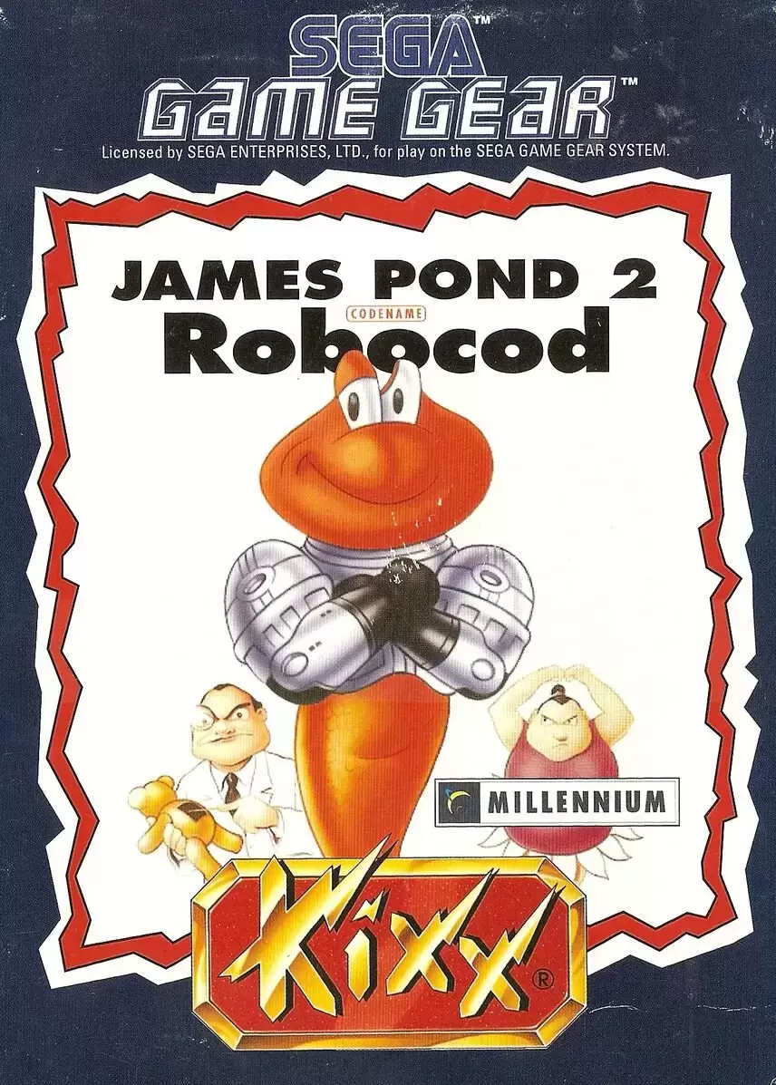 EUR - European Gamegear Games - James Pond II: Codename RoboCod (Kixx)