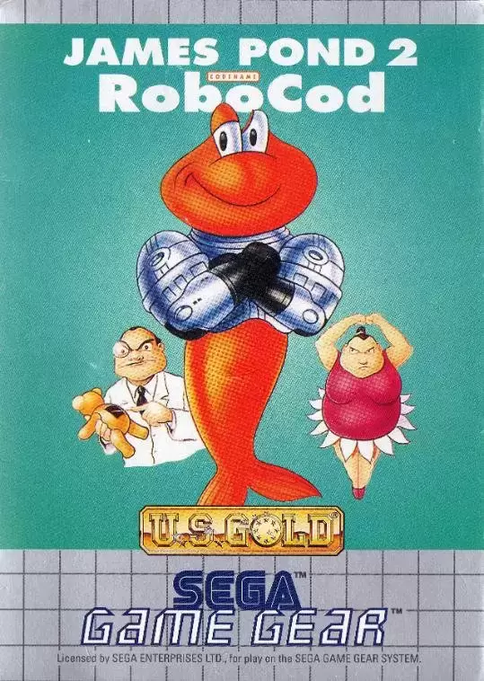 EUR - European Gamegear Games - James Pond II: Codename RoboCod