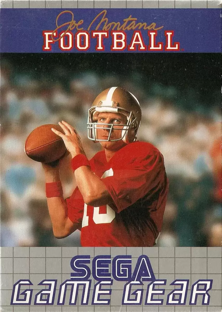 EUR - European Gamegear Games - Joe Montana Football