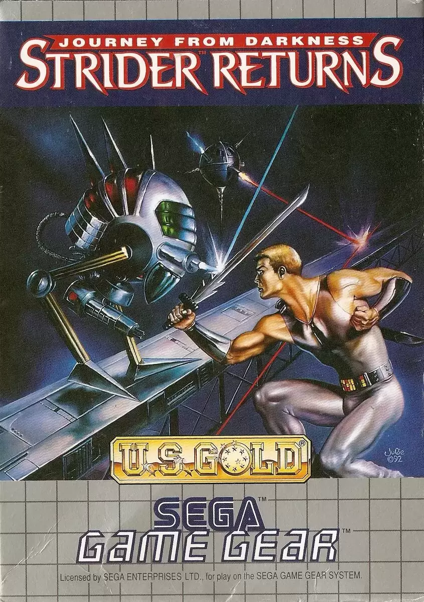 EUR - European Gamegear Games - Journey from Darkness: Strider Returns