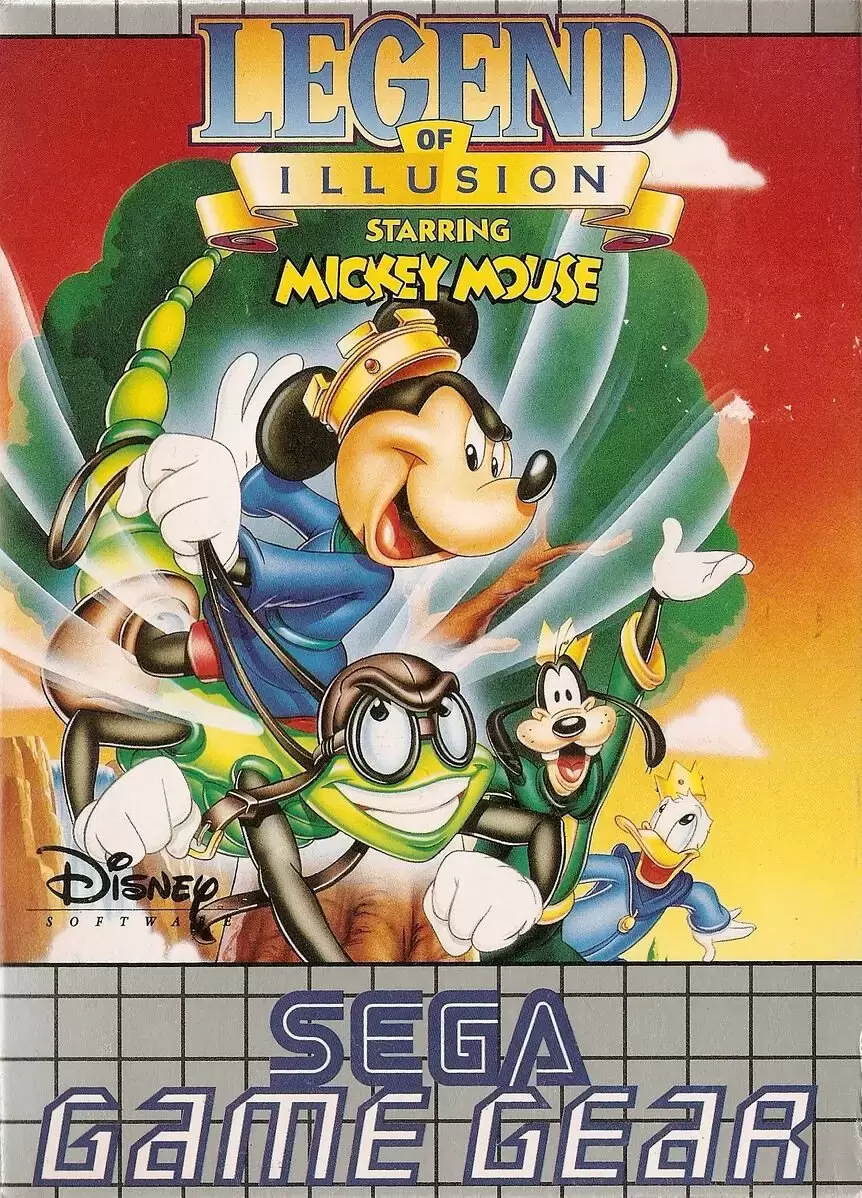 EUR - European Gamegear Games - Legend of Illusion Starring Mickey Mouse