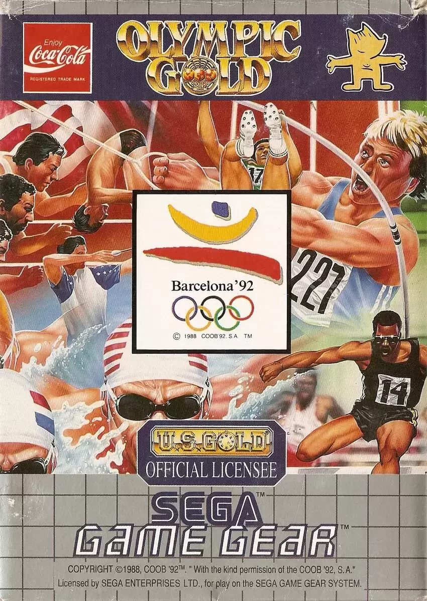 EUR - European Gamegear Games - Olympic Gold