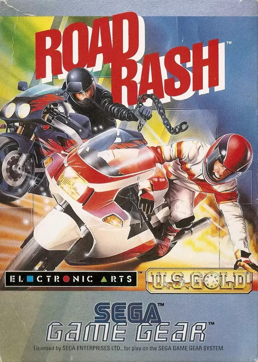 EUR - Jeux Gamegear Européens - Road Rash