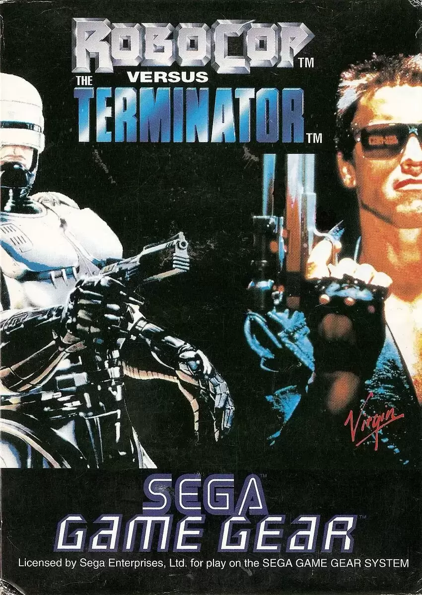 EUR - European Gamegear Games - Robocop versus The Terminator