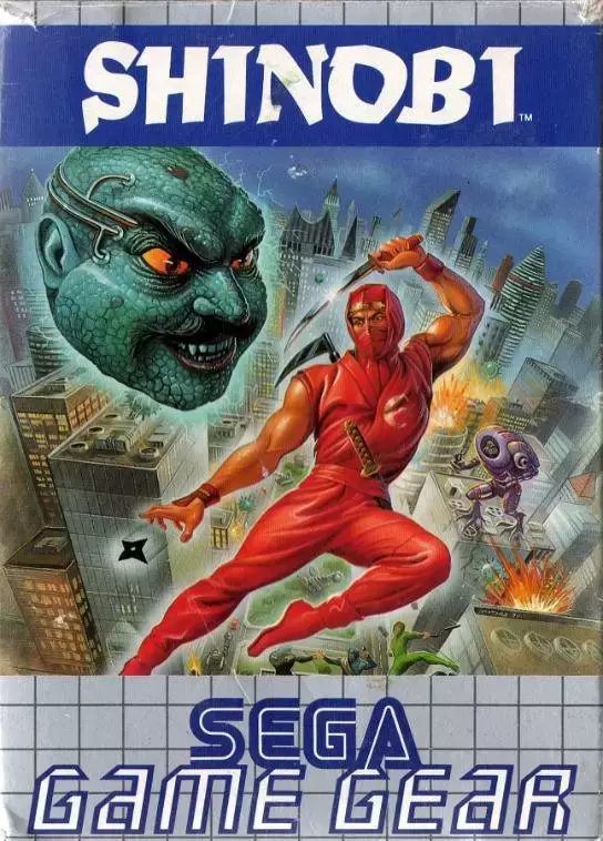 EUR - European Gamegear Games - Shinobi