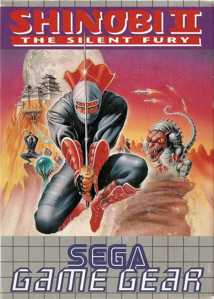 EUR - European Gamegear Games - Shinobi II - The Silent Fury