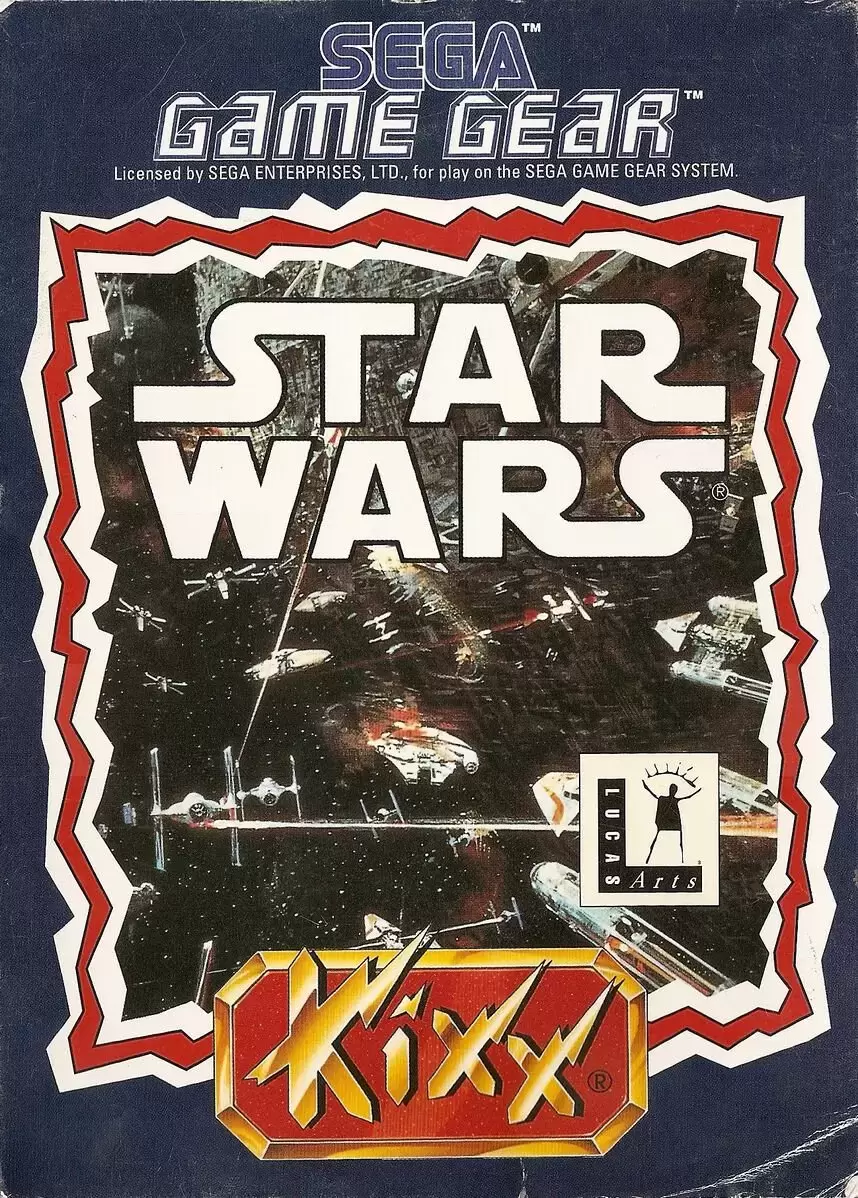 EUR - European Gamegear Games - Star Wars (Kixx)