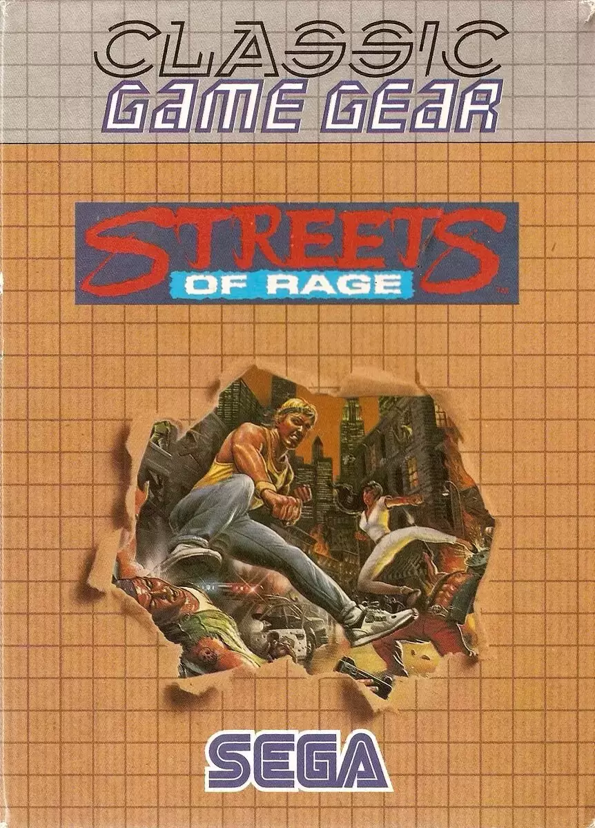 EUR - European Gamegear Games - Streets of Rage (Classic)