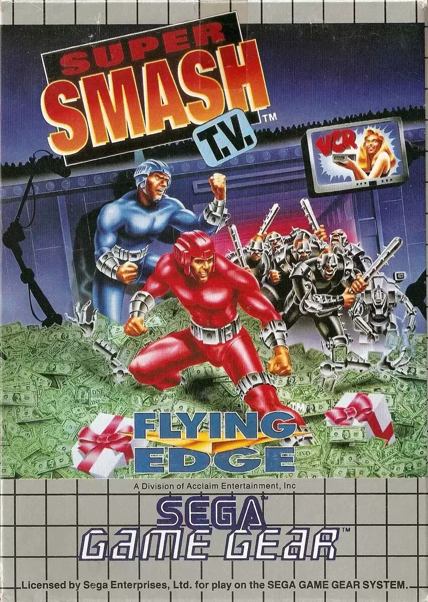 EUR - European Gamegear Games - Super Smash T.V.
