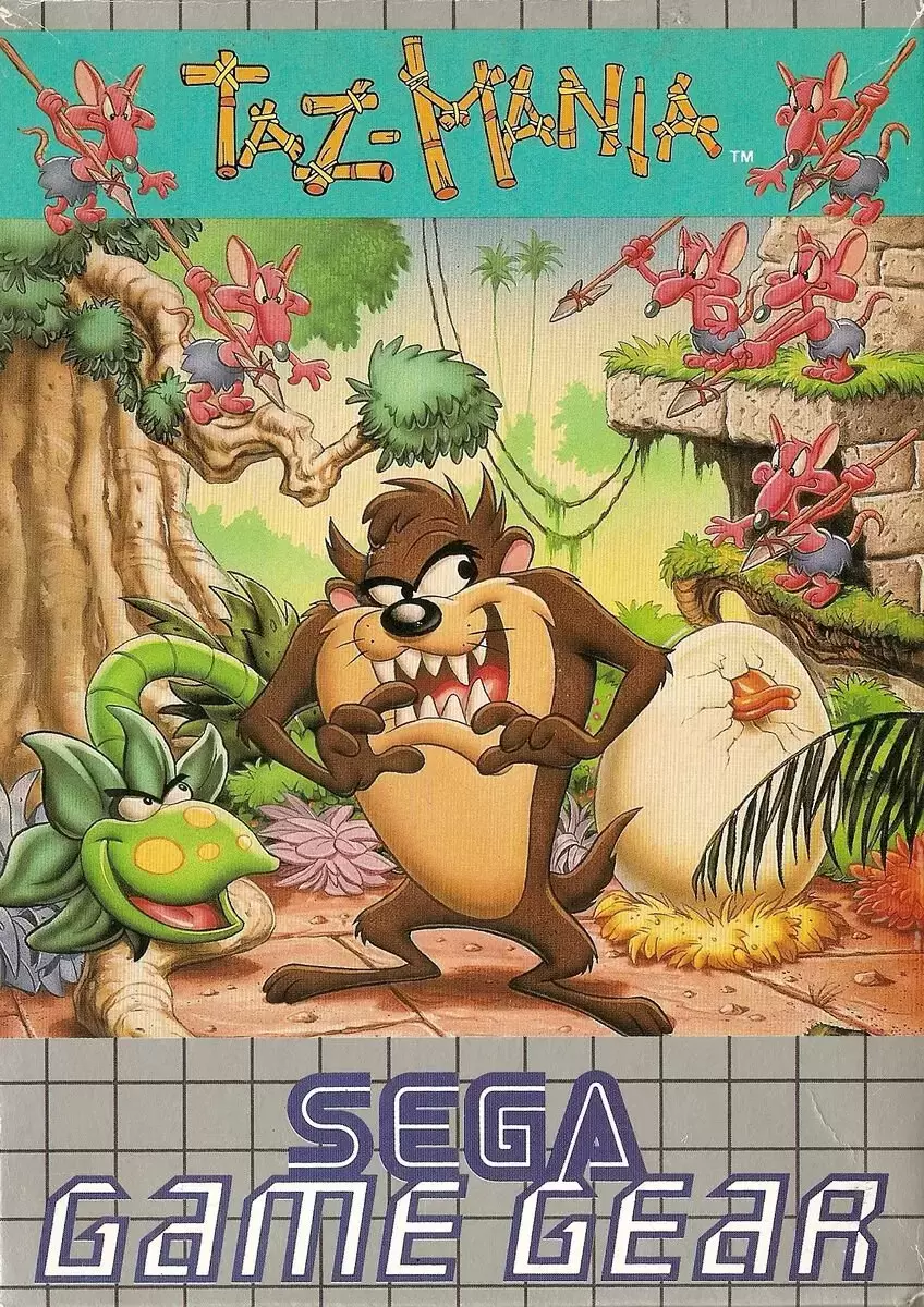 EUR - Jeux Gamegear Européens - Taz-Mania