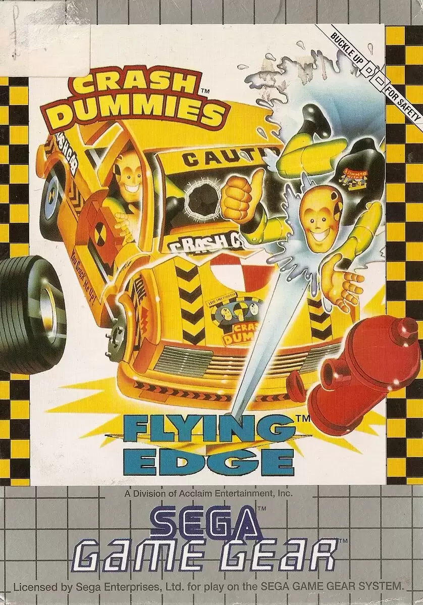 EUR - European Gamegear Games - The Incredible Crash Dummies