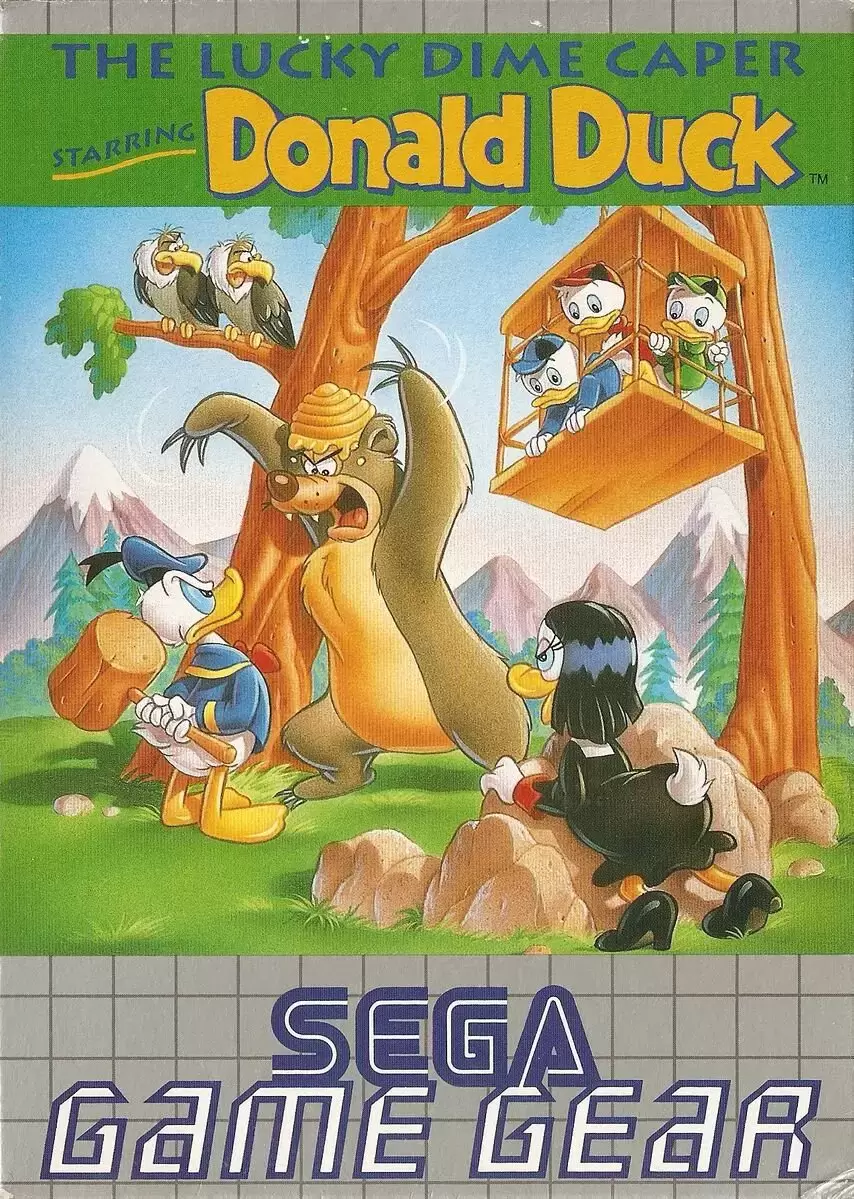 EUR - Jeux Gamegear Européens - The Lucky Dime Caper Starring Donald Duck