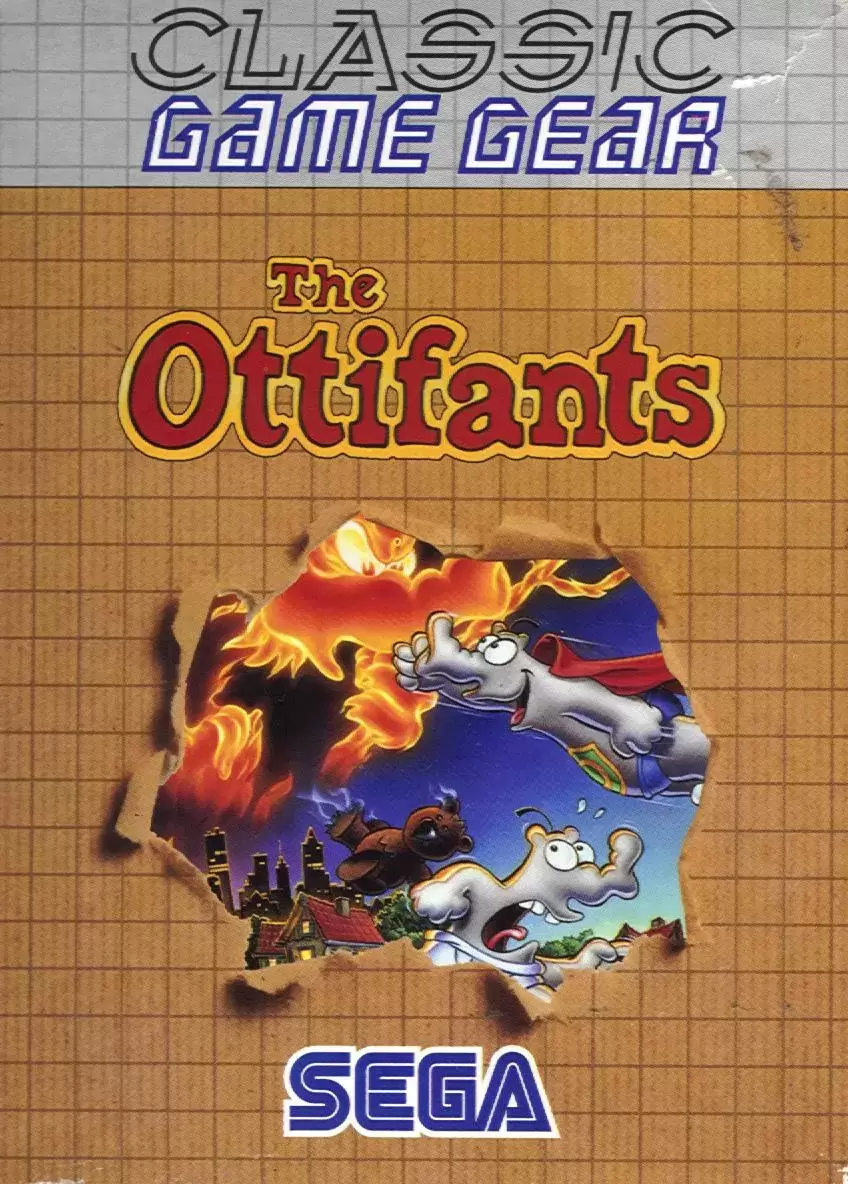EUR - European Gamegear Games - The Ottifants (Classic)