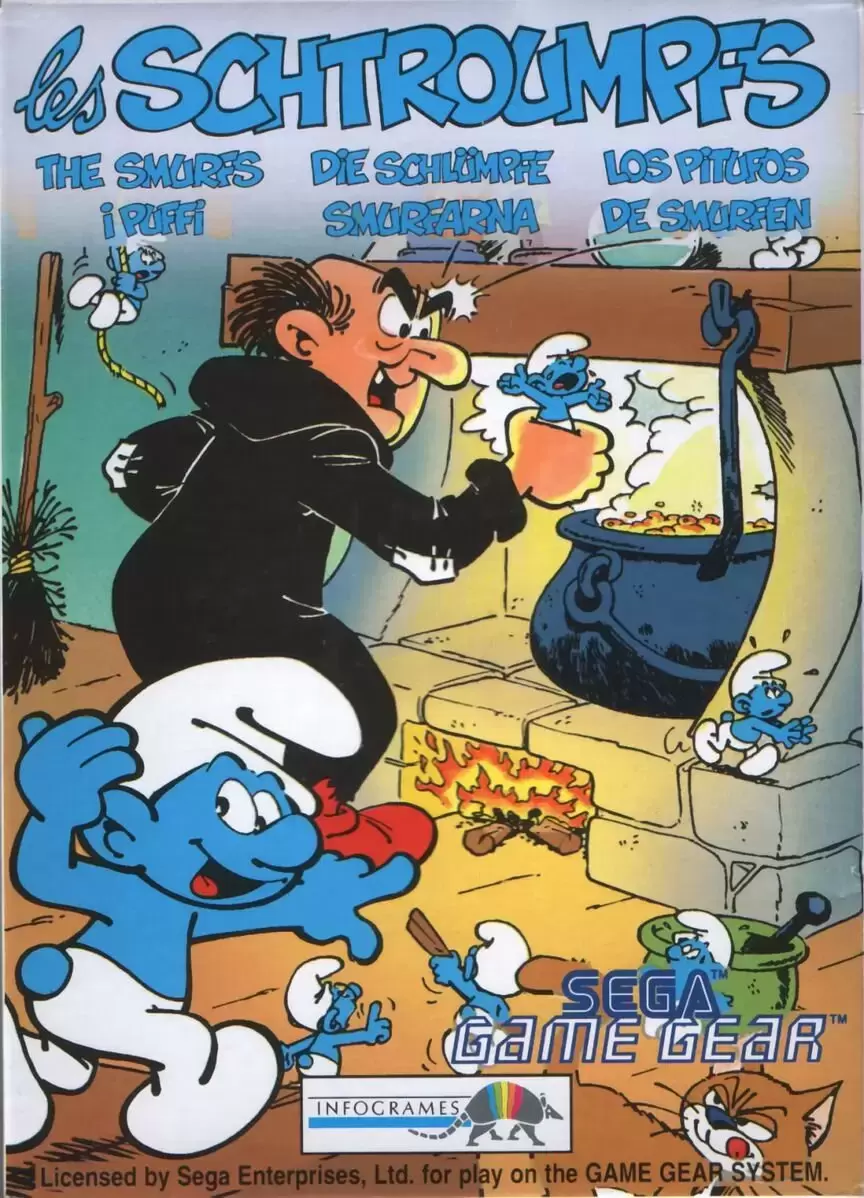 EUR - European Gamegear Games - The Smurfs