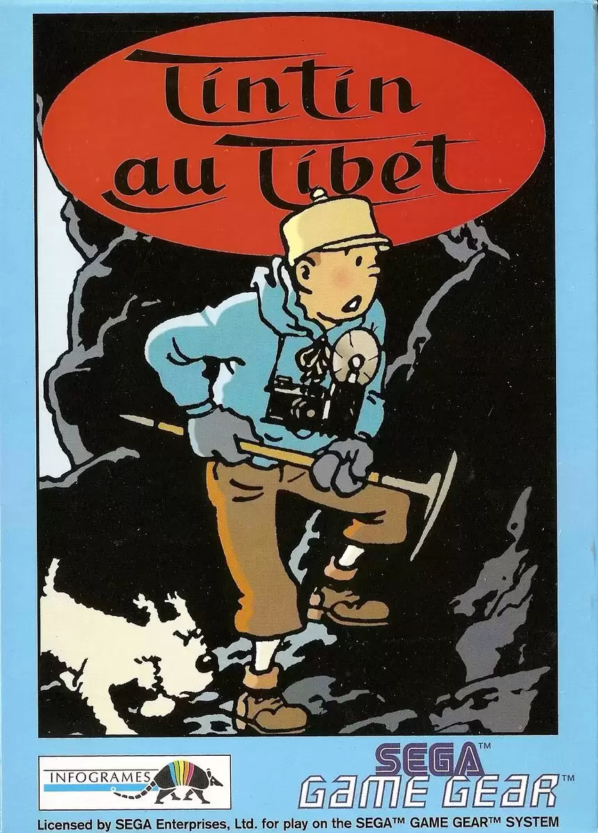 EUR - European Gamegear Games - Tintin in Tibet