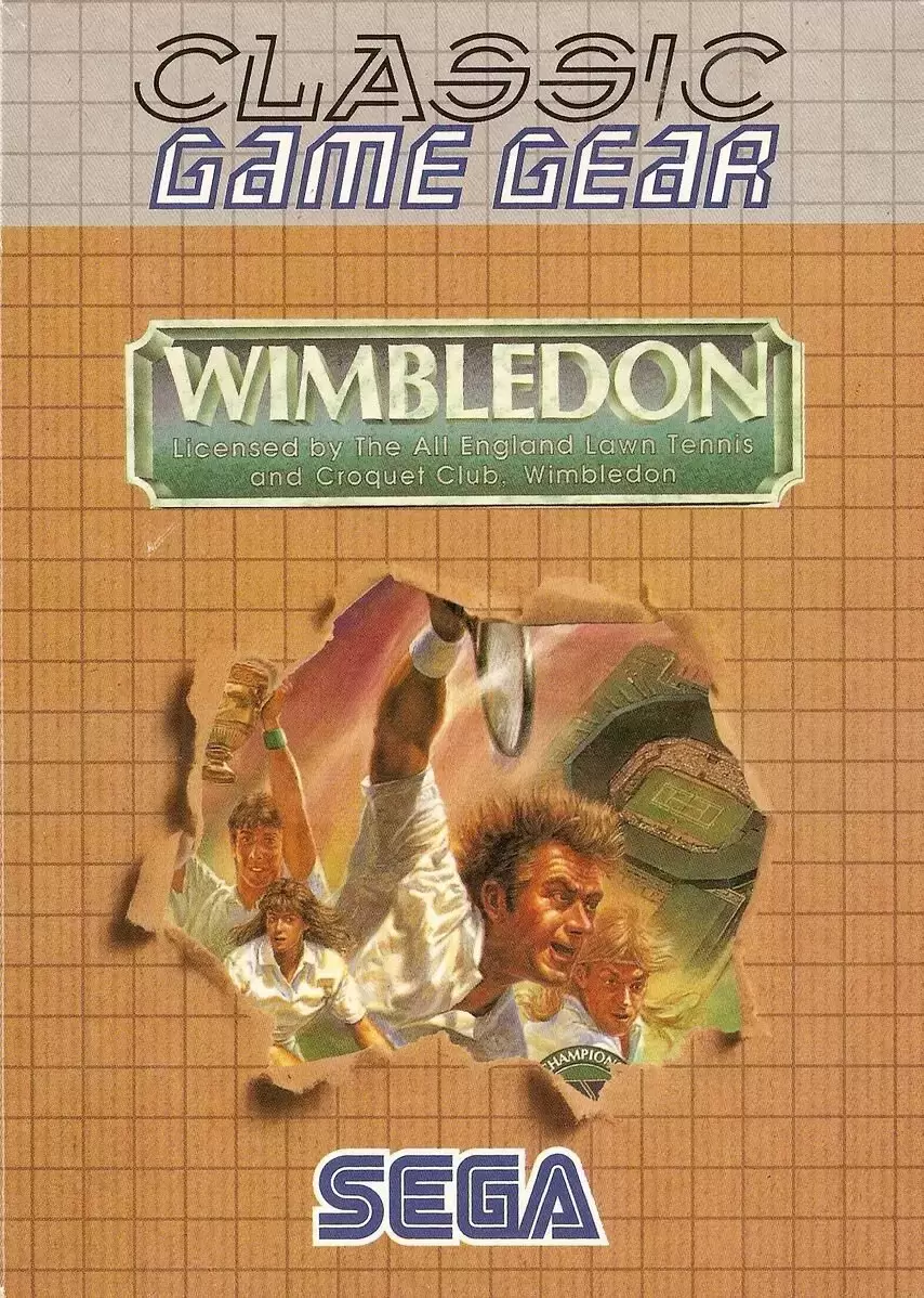 EUR - European Gamegear Games - Wimbledon (Classic)