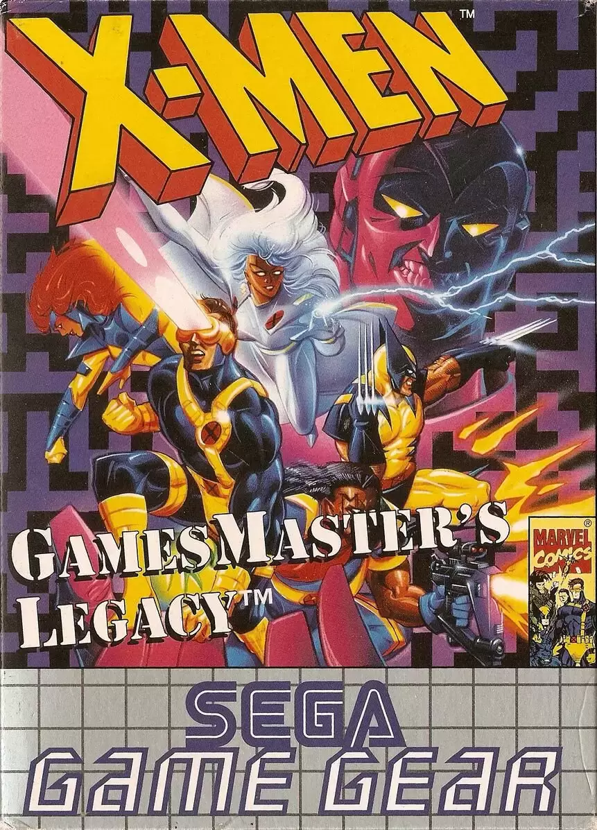 EUR - Jeux Gamegear Européens - X-Men: Gamesmaster\'s Legacy