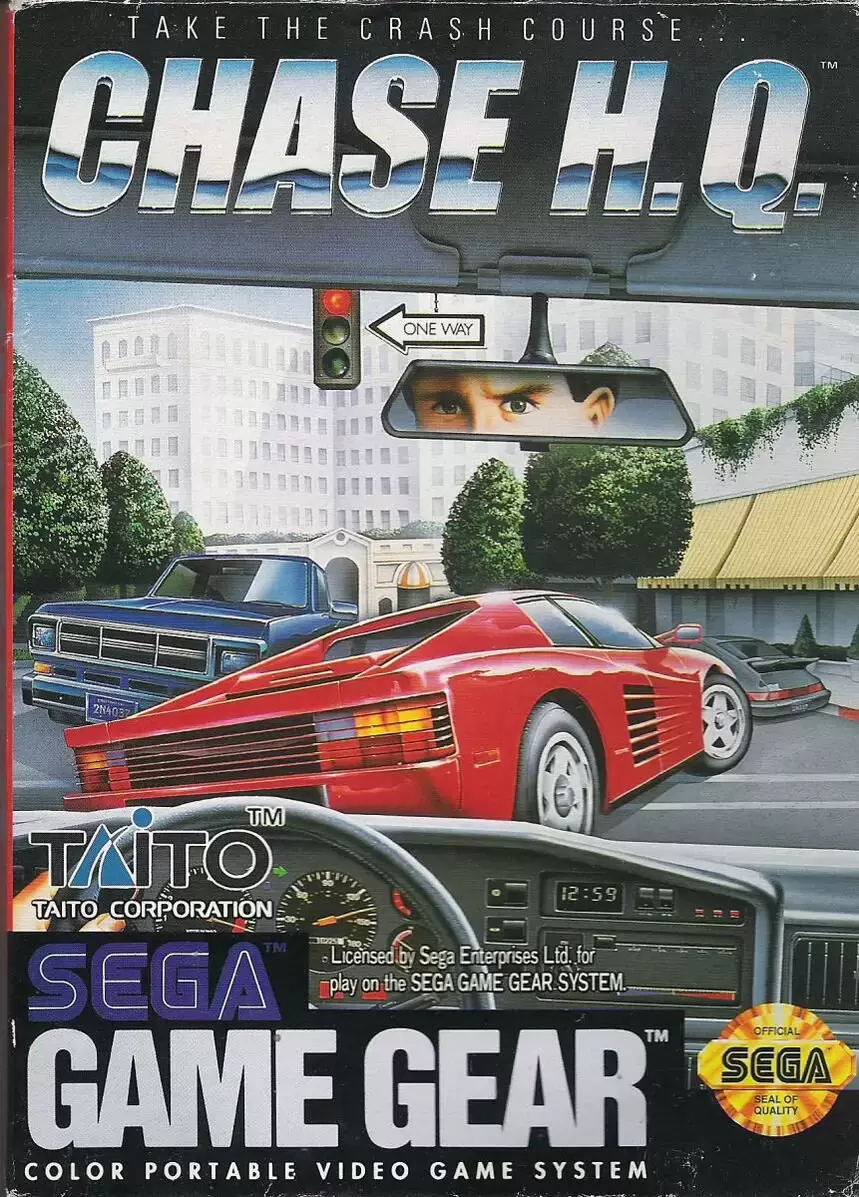 US - American Gamegear games - Chase H.Q.