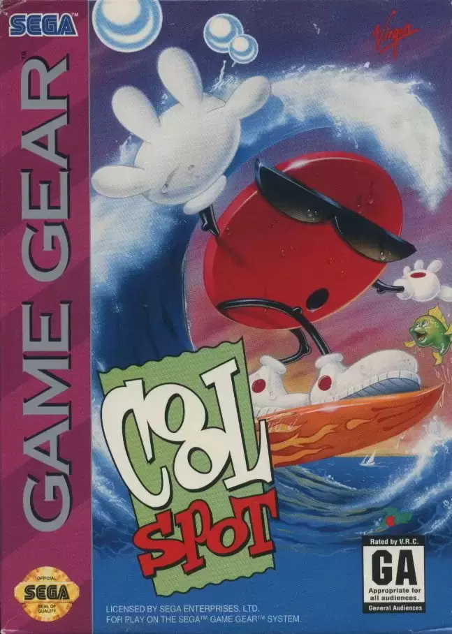 US - Jeux GameGear Américains - Cool Spot