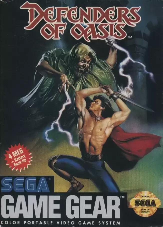 US - American Gamegear games - Defenders of Oasis