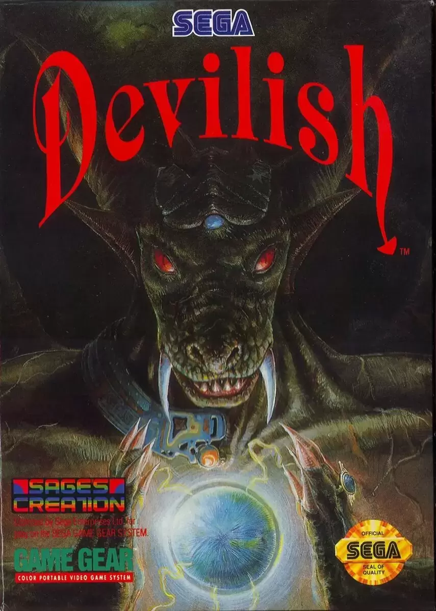 US - American Gamegear games - Devilish