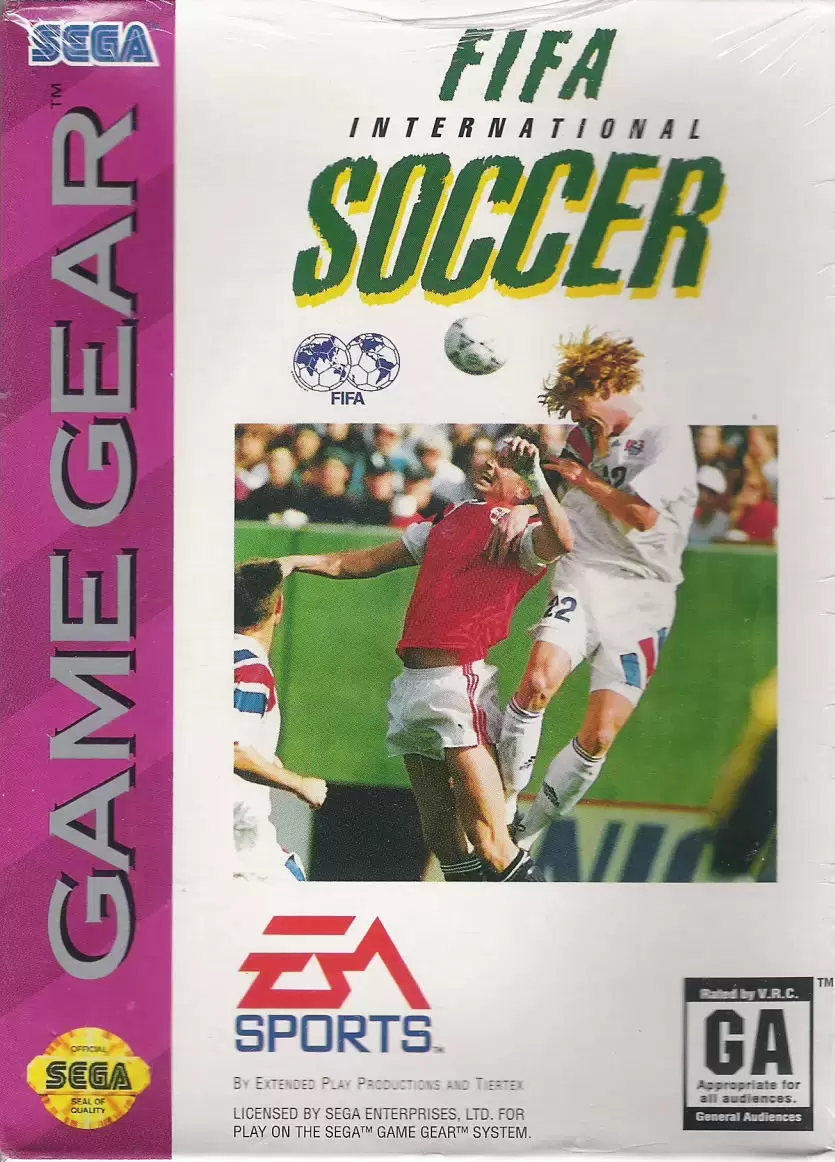 US - American Gamegear games - FIFA International Soccer