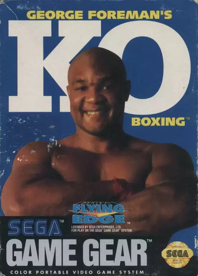 US - American Gamegear games - George Foreman\'s KO Boxing