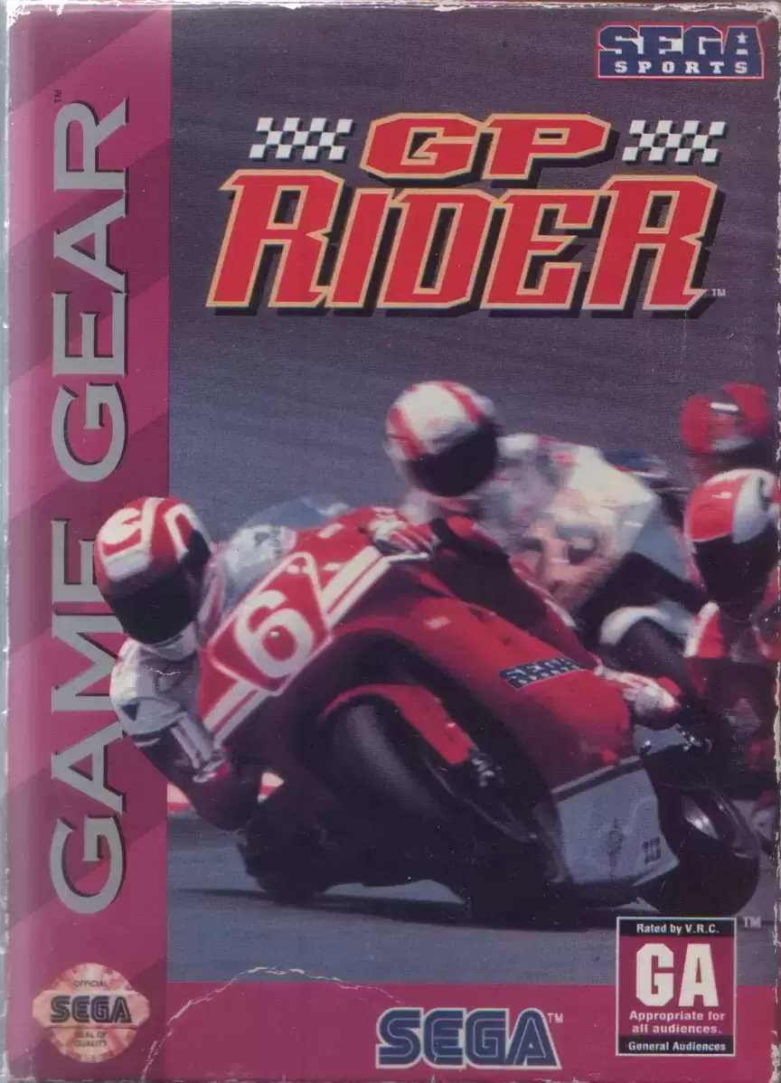 US - Jeux GameGear Américains - GP Rider