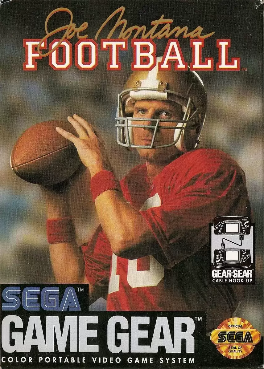 US - American Gamegear games - Joe Montana Football
