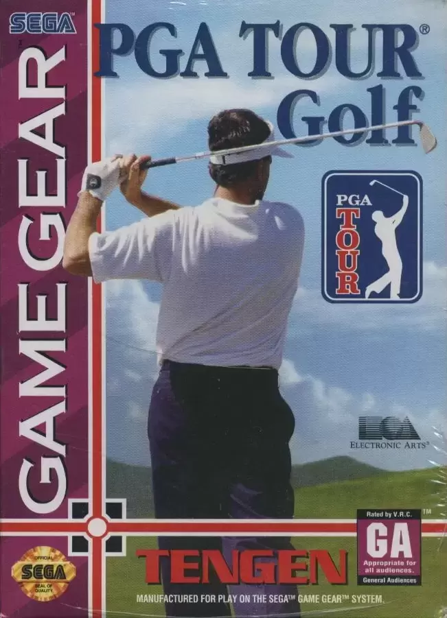 US - American Gamegear games - PGA Tour Golf