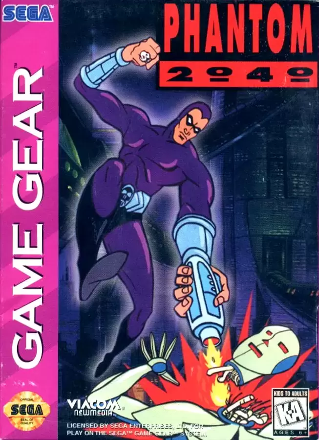 US - American Gamegear games - Phantom 2040